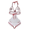 Subblime Sexy Crotchless Nurse Costume S/M