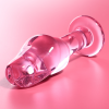 Nebula Series Model 6 Anal Plug Glass Pink 12.5cm
