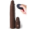 Pipedreams Fantasy X-Tensions Sleeve 9in + 3in Brown