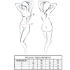 PASSION Lace Bra and Thong Set White S