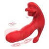 Armony Anal Vibrator Panty C and G-Spot Remote Control Red