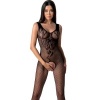 Passion BS098 Bodystocking Black One Size