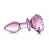 Afbeelding van BOOTY SPARKS - Rose Glass Anaalplug Small - Roze