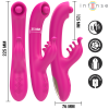 Intense Christina Multifunction Rabbit Vibrator 22.5 CM Pink