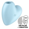 SATISFYER Cutie Heart Air Pulse Blue