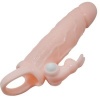 Baile Brave Man Penis Cover Rabbit Vibrator Flesh 16.5cm