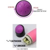 Baile Colorful Realistic Vibrator 23 cm Pink