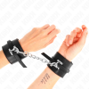Kink Deluxe Locking Wrist Restraints Black 14.5-21CM