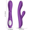 Armony Spark Vibrator Heat Effect Purple