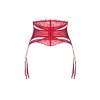 Afbeelding van Obsessive – Matildea Kousenbandriem – Rood
