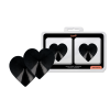 Coquette Chic Desire Nipple Covers Black Hearts