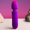 Rocks-Off Glo-Girl Wand Mini Purple