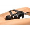Afbeelding van XR Brands - Thunder Strap Wand Dij Harnas - Zwart