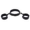 Ohmama Fetish Nylon Collar Handcuffs Set
