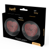 Coquette Chic Desire Nipple Covers Heart Black/Red