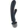 Satisfyer Triple Lover Rabbit Vibrator Grey