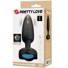 Pretty Love Tarion LED Anal Plug Black 12.5CM