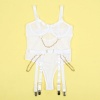 Subblime Body with Chains & Garter Belt White S/M