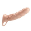 Textured Penis Sheath With Extenders