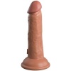 King Cock Elite Silicone Dildo 15.2 CM Caramel