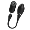 Black & Silver Jenell Rechargeable Vibrating Egg