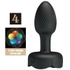 Pretty Love Olman LED Anal Plug Black 8.8CM