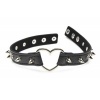 Afbeelding van XR Brands - Spiked Heart Choker - Zwart