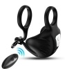 Armony Manta Scrotum Ring Remote Control Black