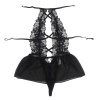 Subblime Teddy Halter Neck Bare Back Black S/M