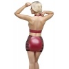 Afbeelding van Cottelli PARTY – Crop Top & Mini Rok Set – Rood