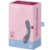 Satisfyer Curvy Trinity 1 Air Pulse Vibrator Grey