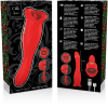 MIA Siena Red Stimulator Triple Pleasure Vibrating and Biting