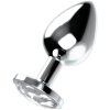 Ohmama Anal Plug with Crystal L Aluminum