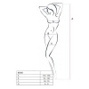 Afbeelding van Passion - BS051 Catsuit - Wit
