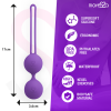 Moressa Osian Three Lilac Kegel Balls