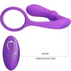 Pretty Love Warren Violet Anal Ring Vibrator