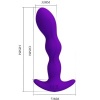 Pretty Love Anal Massager, 12 Modes, Lilac