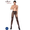 Passion Open Tights 016 Black 3/4 20 DEN