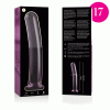 Nebula Series Model 17 Pink Glass Dildo 18.5cm