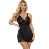Subblime Babydoll Floral Print Chest Black S/M