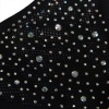 Subblime Fishnet Bodystocking w/ Gloves & Diamonds, Black