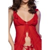Chilirose CR 4696 Red Babydoll Thong Set L/XL