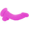 Diversia Flexible Vibrating Dildo Purple 21.5 CM