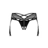 Afbeelding van Obsessive – Dominna Crotchless Thong – Black