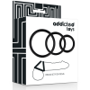 Addicted Toys Penis Ring Set Black