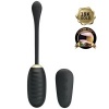 Pretty Love Doreen Black Vibrating Egg Wireless Remote Control