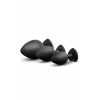 Afbeelding van Blush - Luxe Bling Plugs Trainingskit Zwart met Rode Edelstenen