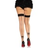 Leg Avenue 1963 Spandex Backseam Stockings Black