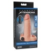 FANTASY X-TENSIONS - Vibrating Real Feel 5cm Penis Extension Sleeve...