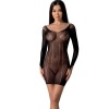 Passion BS101 Bodystocking Black One Size